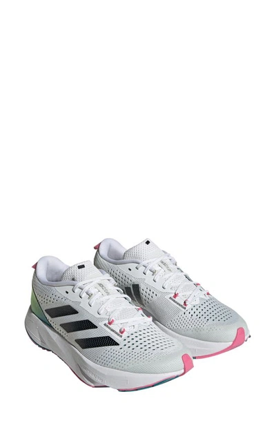 Adidas Originals Adizero Sl Running Shoe In White/ Black/ Arctic Fusion