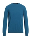 +39 Masq Man Sweater Blue Size Xl Cashmere
