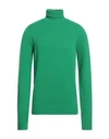 Drumohr Man Turtleneck Green Size 46 Lambswool