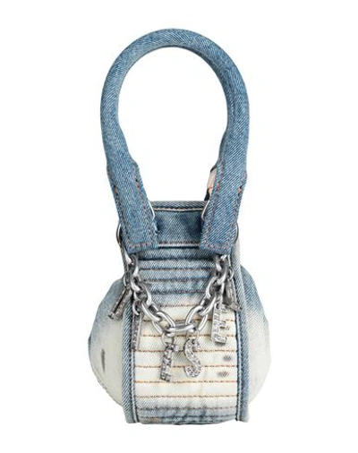Diesel D-vina-xxs Woman Handbag Blue Size - Textile Fibers