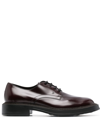 TOD'S ROUND-TOE LACE-UP SHOES