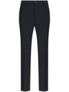 Etro Pressed-crease Tailored Trousers In Blue