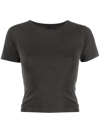 Entire Studios Washed Short-sleeved T-shirt In Black