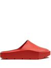 Jordan Hex "triple Red" Mules In Red