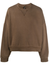 ENTIRE STUDIOS DROP-SHOULDER ORGANIC-COTTON SWEATSHIRT