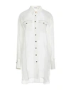 Brunello Cucinelli Woman Shirt Off White Size Xl Silk, Ecobrass, Brass