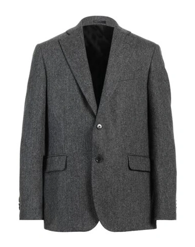 Angelo Nardelli Man Suit Jacket Grey Size 50 Virgin Wool