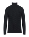 Diktat Man Turtleneck Midnight Blue Size M Wool, Acrylic