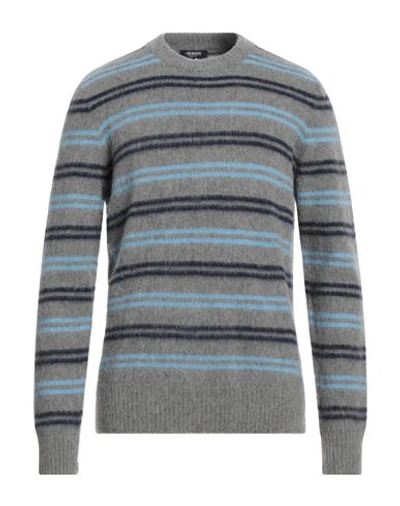 +39 Masq Man Sweater Grey Size 40 Wool, Polyamide