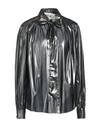 Aniye By Woman Shirt Steel Grey Size 6 Polyester