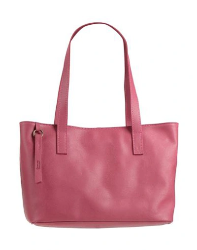 Corsia Woman Handbag Magenta Size - Soft Leather