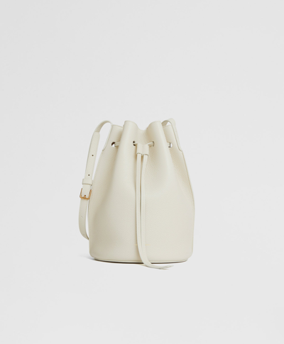 Mansur Gavriel Champagne Bucket In Pearl