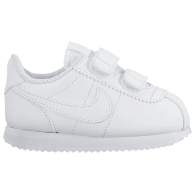 Nike Kids' Boys  Cortez In White/white/white