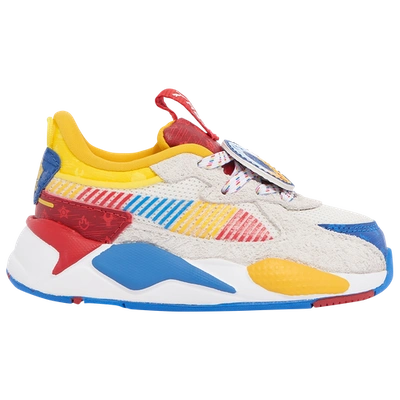 Puma Kids' Girls  Rs-x Paw Patrol Team Ac In Warm White/for All Time Red/team Royal