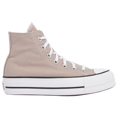 Converse Womens  Chuck Taylor All Star Lift Hi In White/wonder Stone