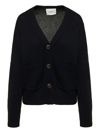 Lisa Yang Danni V-neck Knitted Cardigan In Black