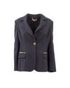 Elisabetta Franchi Jacket In Nero