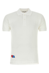 Comme Des Garçons Play X Invader Pixel-heart Embroidered Polo Shirt