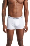 DOLCE & GABBANA 2-PACK LOGO WAIST BOXER BRIEFS