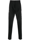 Dsquared2 Tailored Slim-fit Trousers In Black