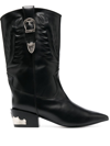 TOGA WESTERN 50MM LEATHER BOOTS