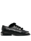 TOGA VIRILIS STUDDED 30MM LEATHER BROGUES