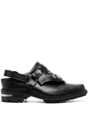 Toga Virilis Studded 40mm Leather Loafers In Black