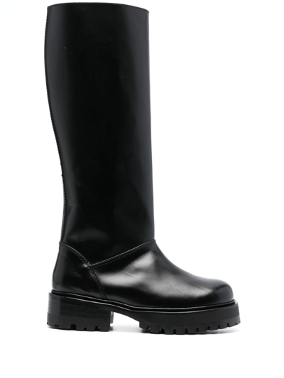 Nicole Saldaã±a Dani 60mm Knee-length Boots In Black