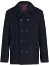 ETRO NOTCHED-COLLAR DOUBLE-BREASTED COAT