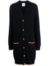 BARRIE BUTTON-UP CASHMERE CARDI-COAT