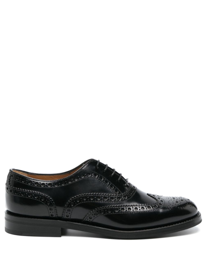 Church's Burwood Leather Brogues In Black