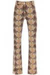 ETRO BOOTCUT JEANS WITH PAISLEY PATTERN