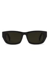 ELECTRIC CATANIA 52MM POLARIZED RECTANGULAR SUNGLASSES