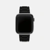 Coach Outlet Apple Watch® Strap, 42 Mm And 44 Mm In Black