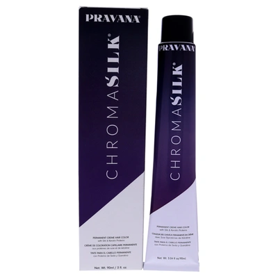 Pravana Chromasilk Creme Hair Color - 5.66 Light Intense Red Brown By  For Unisex - 3 oz Hair Color