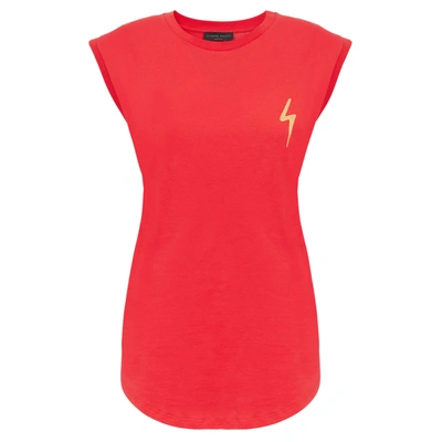 Giuseppe Zanotti Woman Tank Top Red Size Xl Cotton