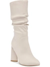 Dolce Vita Womens Leather High Heel Mid-calf Boots In Multi