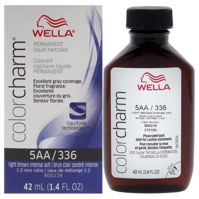 Wella Color Charm Permanent Liquid Haircolor - 336 5aa Light Drab Brown By  For Unisex - 1.4 oz Hair
