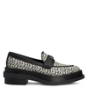 Giuseppe Zanotti Malick Monogram Loafers In Black