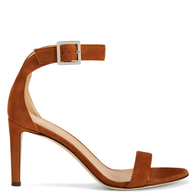 Giuseppe Zanotti Neyla Ankle-strap Sandals In Brown