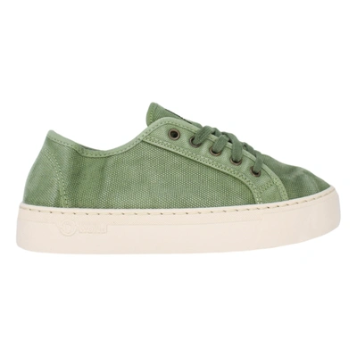 Natural World Woman Sneakers Green Size 11 Organic Cotton