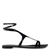Giuseppe Zanotti Tutankamon Flat Sandals In Black