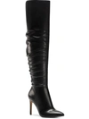 Inc Iyonna Womens Slouchy Faux Leather Over-the-knee Boots In Black