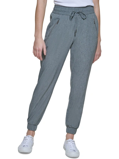 Calvin Klein Womens Comfy Cozy Jogger Pants In Blue