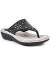 CLIFFS BY WHITE MOUNTAIN Calling Womens Embellished Cushioned Thong Sandals