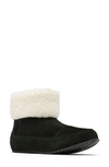 Sorel Go Stumptown Faux Fur Lined Bootie In Black/ Natural