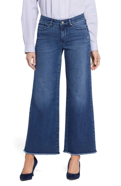 Nydj Teresa Wide Leg Jean In Blue