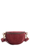 Isabel Marant Skano Suede Belt Bag In Pink