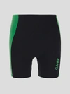 Ganni Active Ultra High Waist Shorts In Black