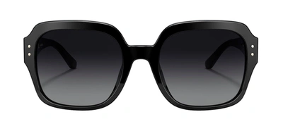 Tory Burch Tb 7143u 1326t3 Square Polarized Sunglasses In Grey